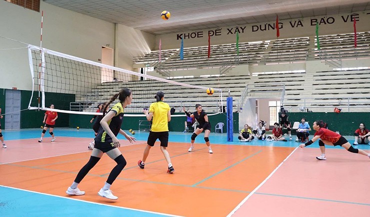 Các VĐV của VTV Bình Điền Long An trở lại tập luyện từ ngày mùng 4 Tết Âm lịch (20/2)