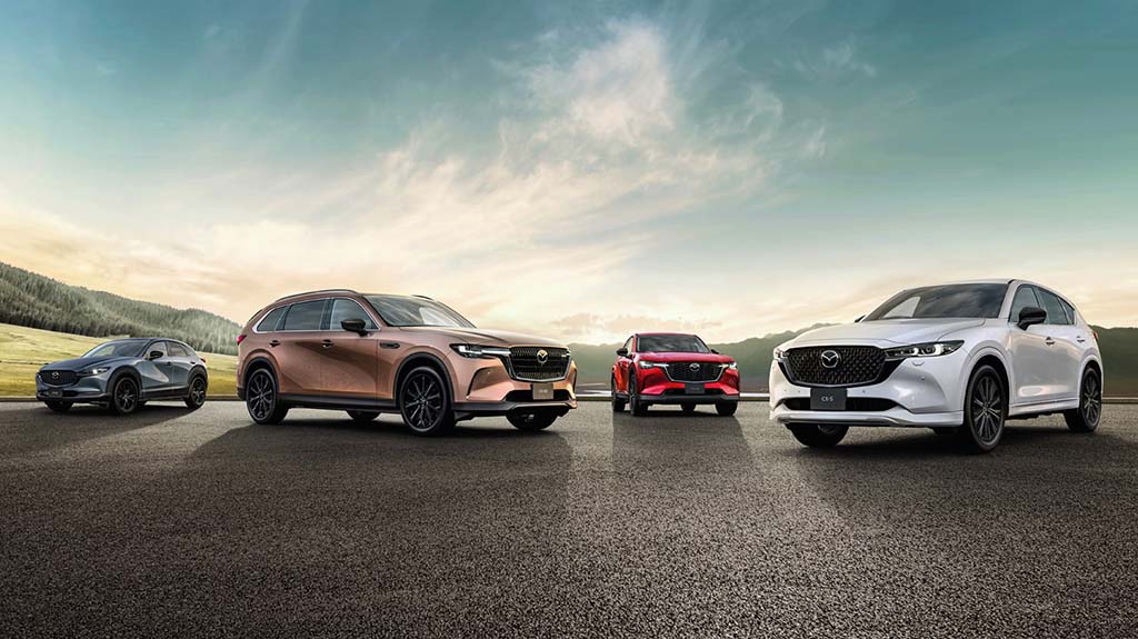 Mazda vẫn duy trì vị trí dẫn đầu dù danh mục sản phẩm có cả những mẫu xe nhẹ.