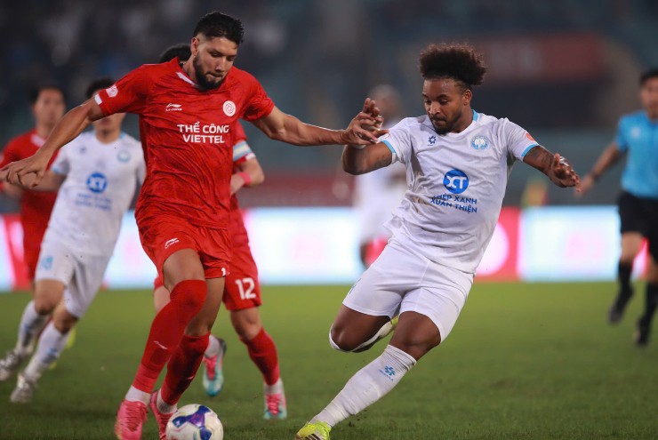 Trực tiếp bóng đá Thể Công Viettel - Nam Định: Không có bàn thắng cuối trận (V-League) - 3