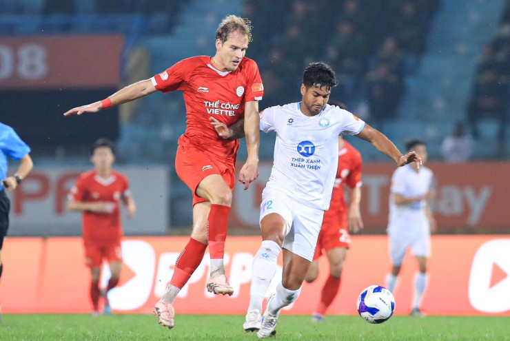 Trực tiếp bóng đá Thể Công Viettel - Nam Định: Không có bàn thắng cuối trận (V-League) - 4