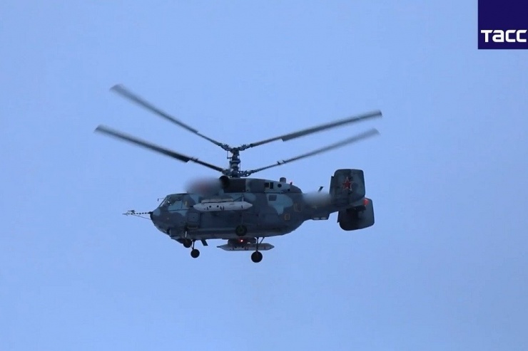 Trực thăng Ka-29 của Nga. Ảnh: TASS