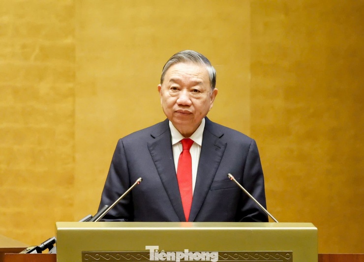 Tổng Bí thư Tô Lâm phát biểu. Ảnh: Như Ý.