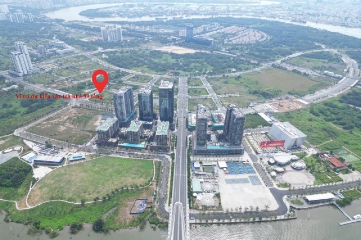 Cận cảnh khu 'đất vàng' được đề xuất xây tháp 99 tầng cao nhất Việt Nam