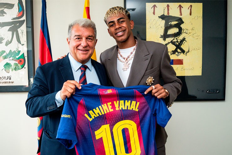 Tin mới nhất bóng đá sáng 25/2: Barcelona từ chối bán Yamal cho PSG