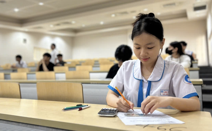 Thí sinh thi đánh giá năng lực năm 2025