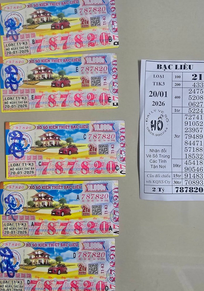 Xổ số miền Nam: Một đại lý liên tục bán trúng độc đắc đài Bạc Liêu - 4