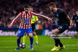 Video bóng đá Atletico Madrid - Club Brugge: Đỉnh cao hat-trick, bùng nổ hiệp 2 (Cúp C1)