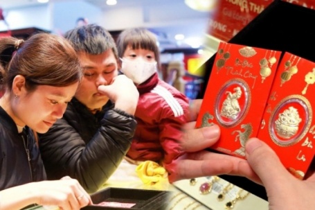 Vàng 0,05 chỉ hút khách dịp vía Thần Tài