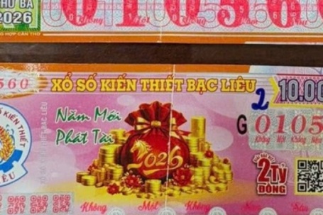 Xổ số miền Nam: Một đại lý liên tục bán trúng độc đắc đài Bạc Liêu