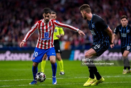 Video bóng đá Atletico Madrid - Club Brugge: Đỉnh cao hat-trick, bùng nổ hiệp 2 (Cúp C1)