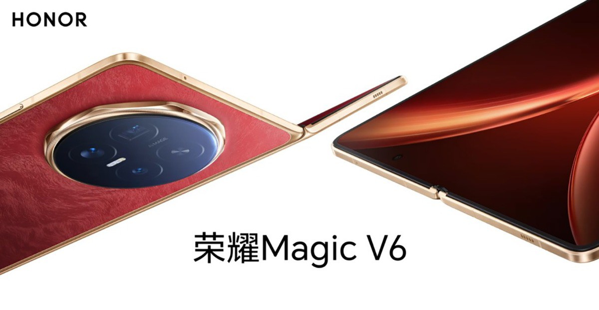 Honor Magic V6 lộ video teaser với tùy chọn màu đỏ tuyệt đẹp - 1