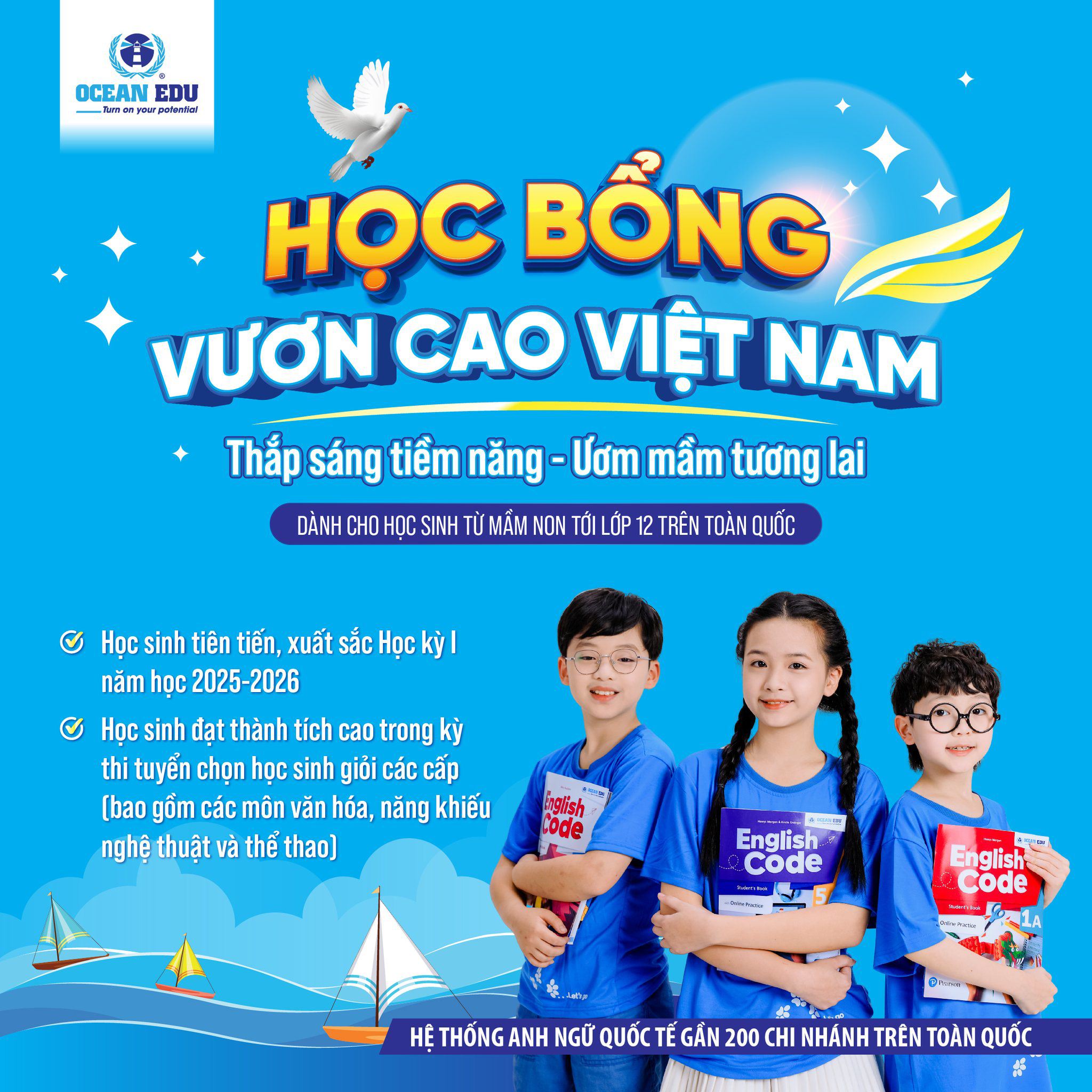 Thông tin về chương trình học bổng “Vươn Cao Việt Nam”