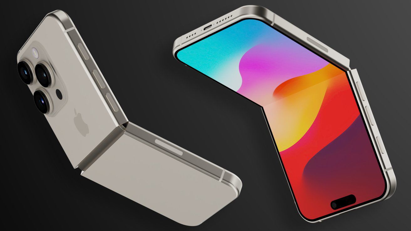 Ảnh concept&nbsp;iPhone Flip.