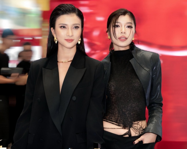 Thời trang được khen đẹp đôi của Kim Tuyến và bạn gái tin đồn - 2