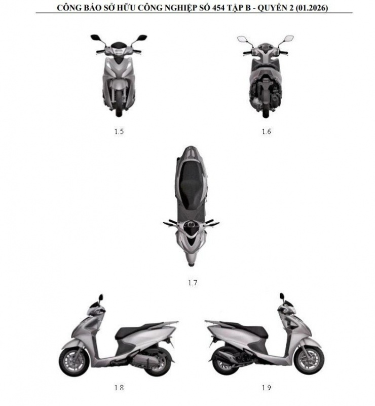 Honda đăng ký mẫu xe tay ga mới tại Việt Nam - 1