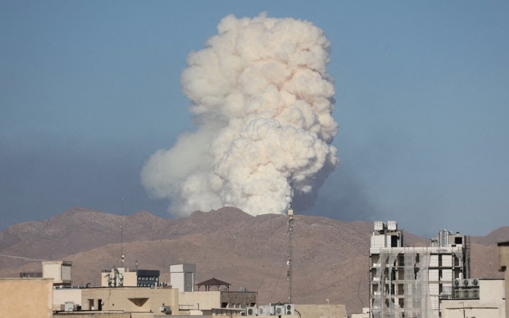 Một vụ tập kích Iran do Israel tiến hành trước đây. Ảnh: WANA.