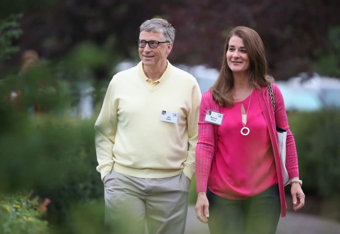 Bill Gates và Melinda French Gates. Ảnh: NY Post