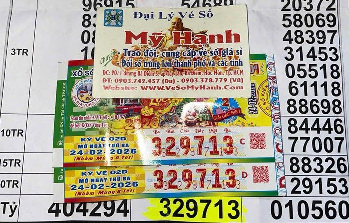 2 nữ khách hàng trúng độc đắc 8 tỉ đồng vé số Vũng Tàu.