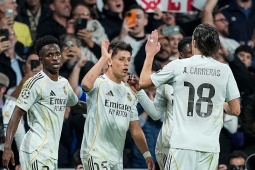 16 anh hào vào vòng 1/8 Cúp C1: Real Madrid - PSG vượt khó, lộ diện đối thủ