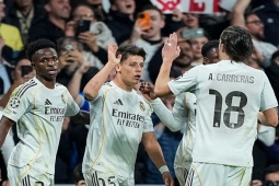 16 anh hào vào vòng 1/8 Cúp C1: Real Madrid - PSG vượt khó, lộ diện đối thủ