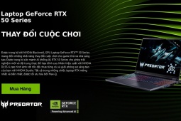 Laptop Gaming 2026 Acer trang bị RTX 50 Series: Nâng cấp hiệu năng và bảo hành 3S1