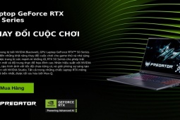 Laptop Gaming 2026 Acer trang bị RTX 50 Series: Nâng cấp hiệu năng và bảo hành 3S1