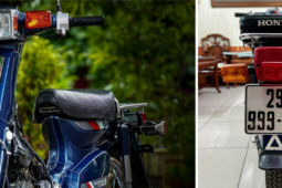 Honda Cub 82 biển 3 số huyền thoại được trả 150 triệu, chủ xe Hà Nội từ chối bán
