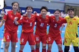 Tuyển Futsal nữ Việt Nam vào bán kết giải Đông Nam Á