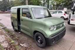 Xe tải điện VinFast EC Van có cửa lùa bên hông xuất hiện tại Việt Nam