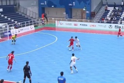 Trực tiếp bóng đá ĐT nữ Việt Nam - Myanmar: Suýt ghi bàn thứ 3 (Futsal nữ Đông Nam Á)