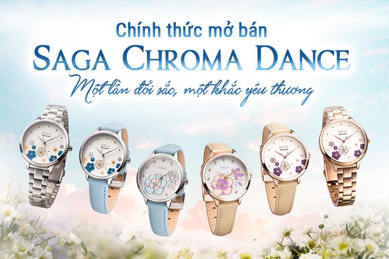 BST Saga Chroma Dance đổi màu đã được chính thức mở bán tại Đồng Hồ Hải Triều