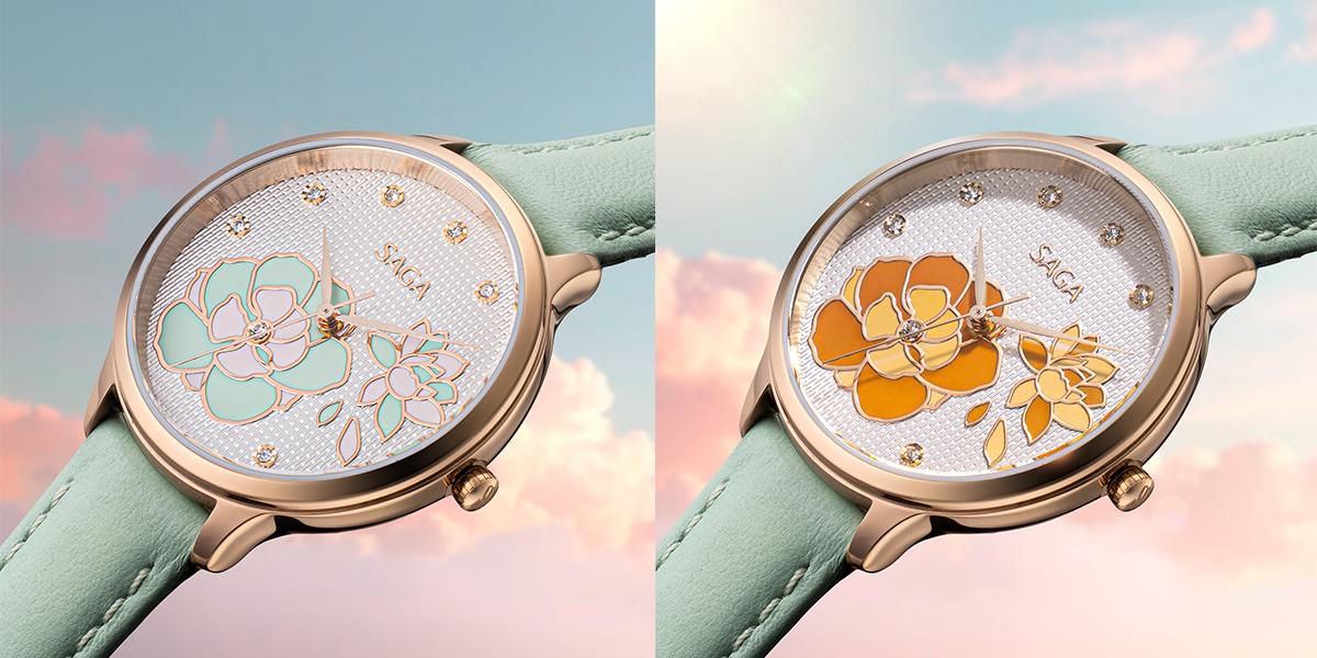 Các cánh hoa trên Saga Chroma Dance lập tức “nở rộ” rực rỡ khi tiếp xúc ánh nắng