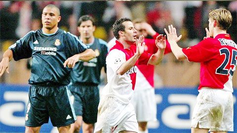 Monaco tiễn "Los Galacticos 1.0" khỏi Cúp C1 mùa 2003/04