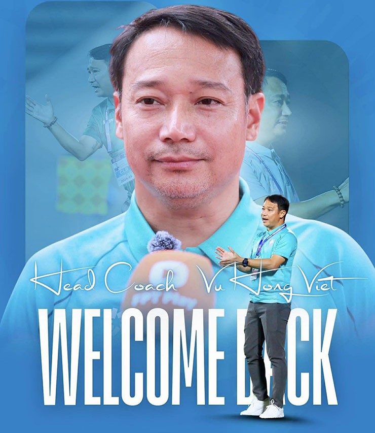 HLV Vũ Hồng Việt tạm thời trở lại để cứu lấy CLB Nam Định