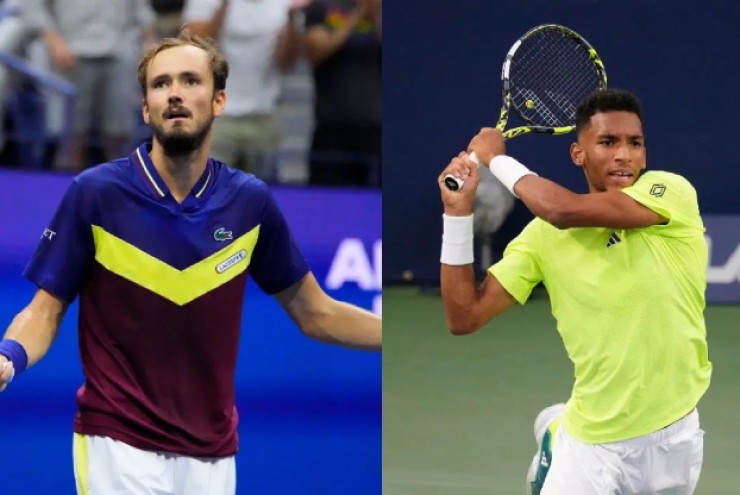 Tennis đỉnh cao thế giới: Medvedev tranh vé chung kết với Aliassime, Rublev đại chiến Griekspoor