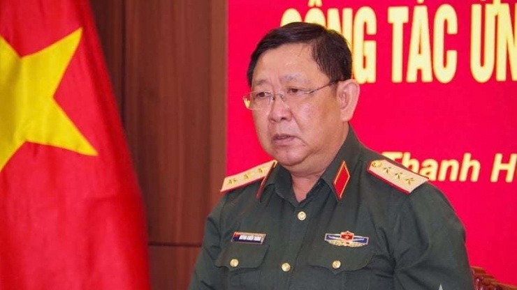 Thượng tướng Huỳnh Chiến Thắng. Ảnh: Báo QĐND