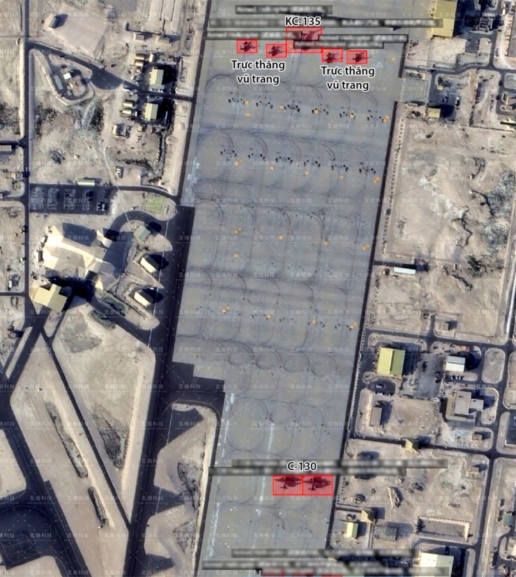 Phi đội F-22 bí mật của Mỹ lộ diện trên ảnh vệ tinh Trung Quốc - 3