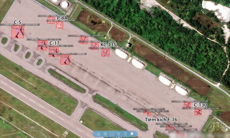 Phi đội F-22 bí mật của Mỹ lộ diện trên ảnh vệ tinh Trung Quốc - 6