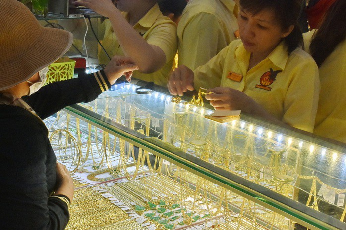 Giá vàng hôm nay hạ nhiệt