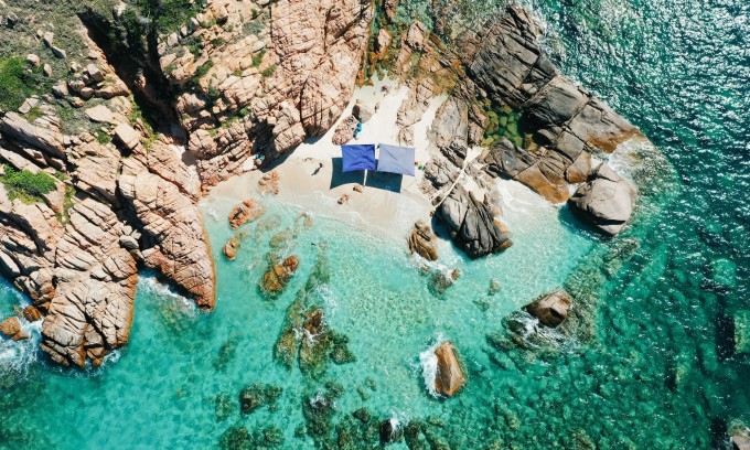 Một góc bãi Hòn Rùa. Ảnh: Tài Phạm