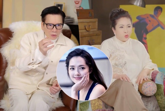 Ông Hướng Hoa Cường và vợ nói về quyết định với khối tài sản của gia đình. Ảnh: HK01