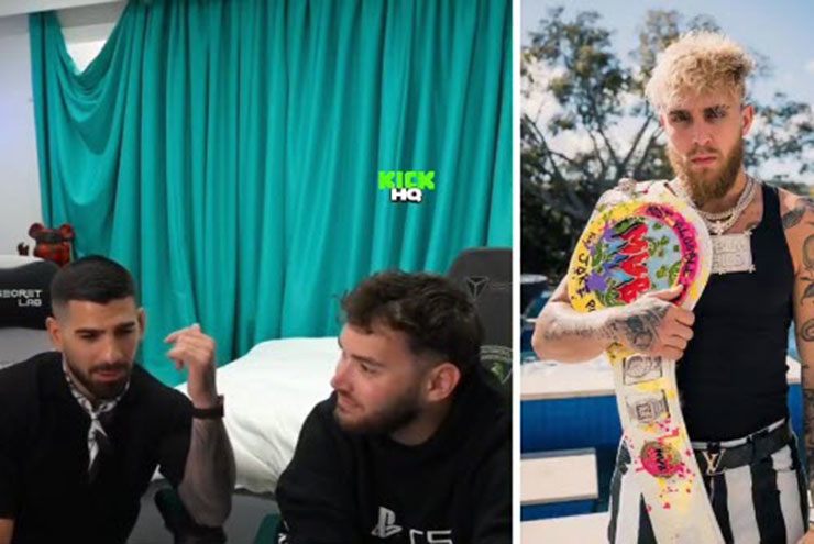 Topuria (trái) thẳng lời chê Jake Paul trong cuộc hội thoại và nhận lời đấu boxing