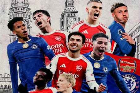 Derby Arsenal - Chelsea: “Nước cờ ngựa điên” của Arteta quyết định cuộc đua vô địch