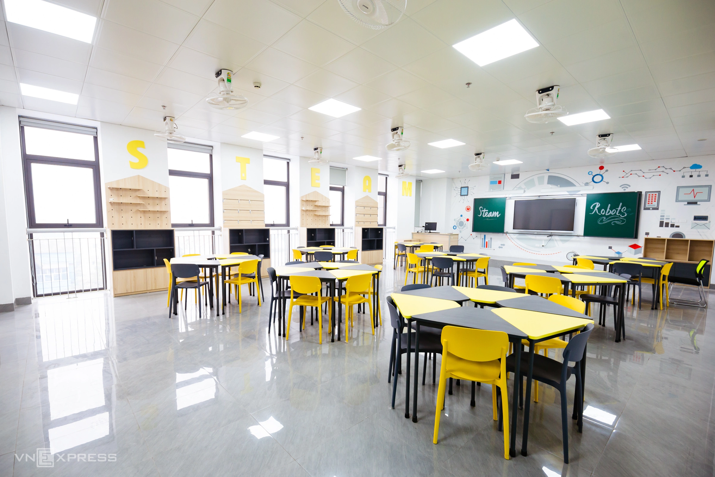 Bên trong trường THPT công lập 300 tỷ ở nơi 'đông dân nhất' Hà Nội - 9