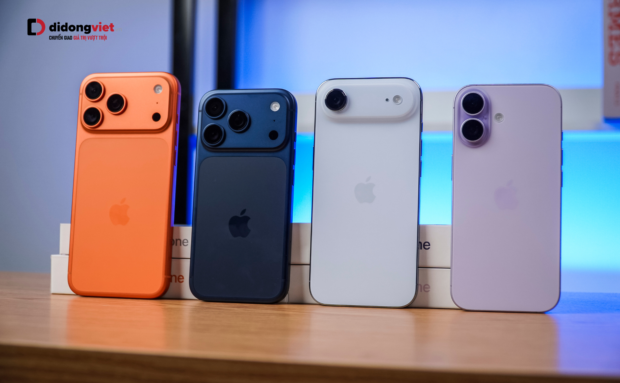 iPhone 17 series và iPhone Air vẫn là dòng sản phẩm được khách hàng quan tâm nhất.