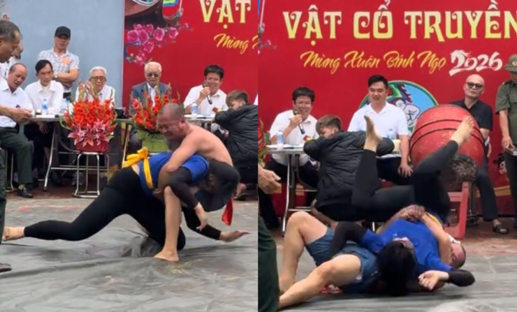 Anh Thơ (áo xanh) thua nam vận động viên vẫn nhận phần thưởng lớn