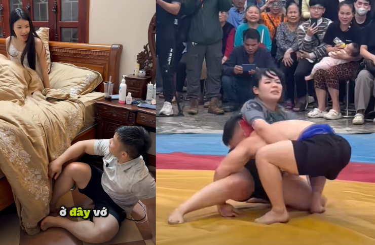 Đào Hồng Sơn đấu vật giỏi và có diễn xuất cũng rất hay