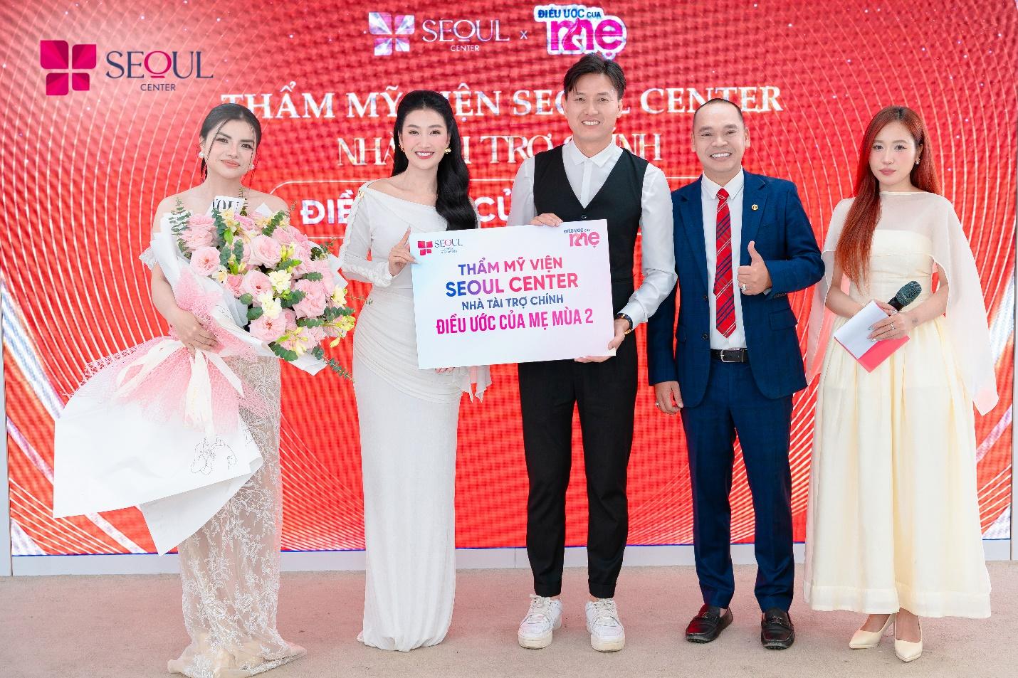 Thẩm mỹ viện Seoul Center tiếp tục là nhà tài trợ chính của chương trình Điều Ước Của Mẹ mùa 2