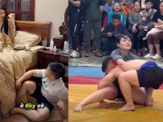 "Quỷ lùn" Hồng Sơn bị vợ xinh cho "ngủ gầm giường" 3 ngày 3 đêm vì đấu vật với hot girl