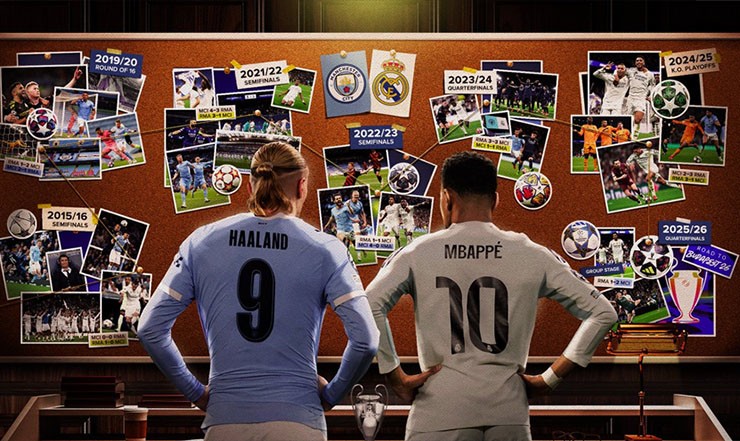 Man City và Real Madrid quá quen mặt nhau